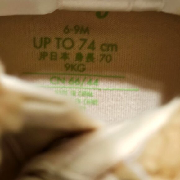 Disney Baby Yoda Costume 6-9 Months Grogu The Mandalorian Halloween Disney Store - Picture 8 of 9